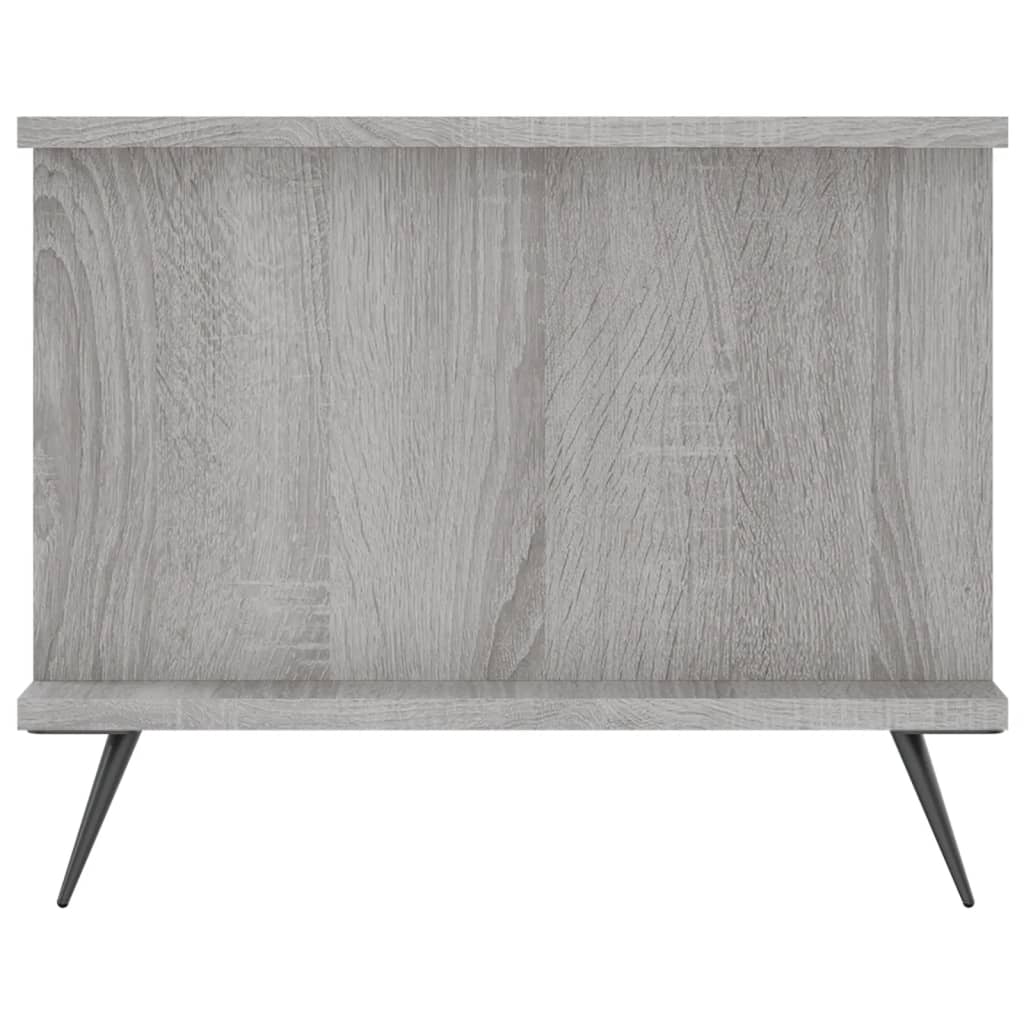 vidaXL Măsuță de cafea, gri sonoma, 90x50x40 cm, lemn prelucrat vidaXL Măsuță de cafea, gri sonoma, 90x50x40 cm, lemn prelucrat