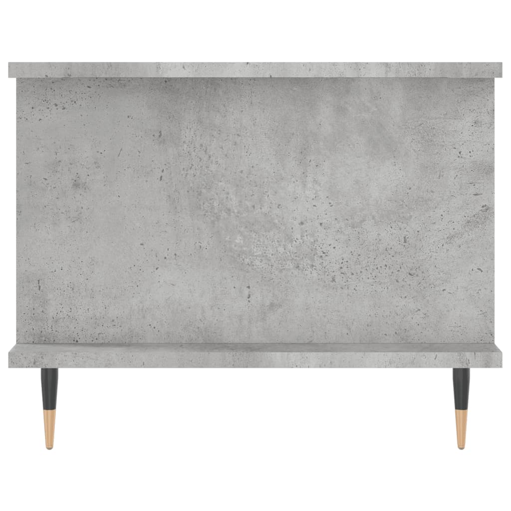 vidaXL Măsuță de cafea, gri beton, 90x50x40 cm, lemn prelucrat