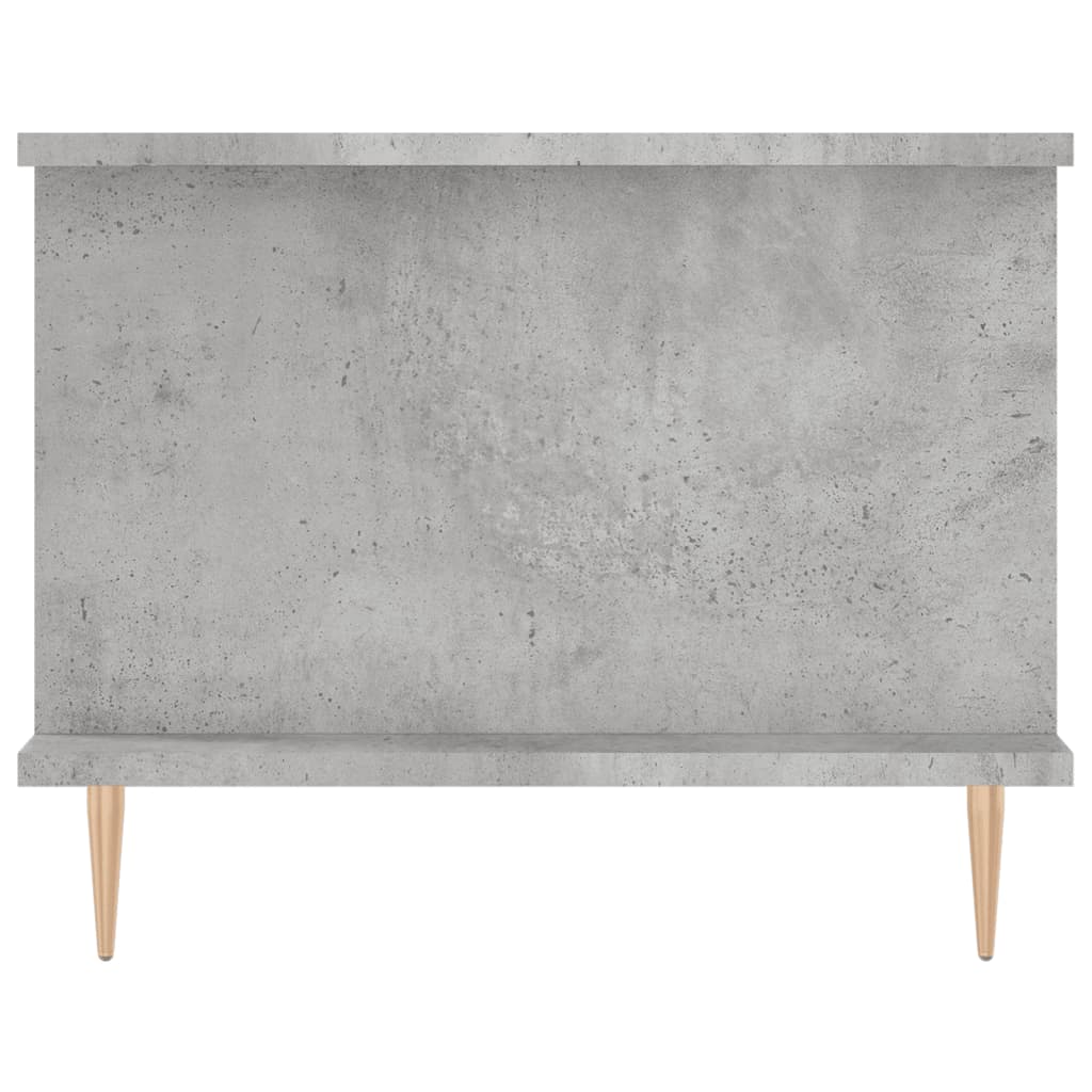 vidaXL Măsuță de cafea, gri beton, 90x50x40 cm, lemn prelucrat vidaXL Măsuță de cafea, gri beton, 90x50x40 cm, lemn prelucrat
