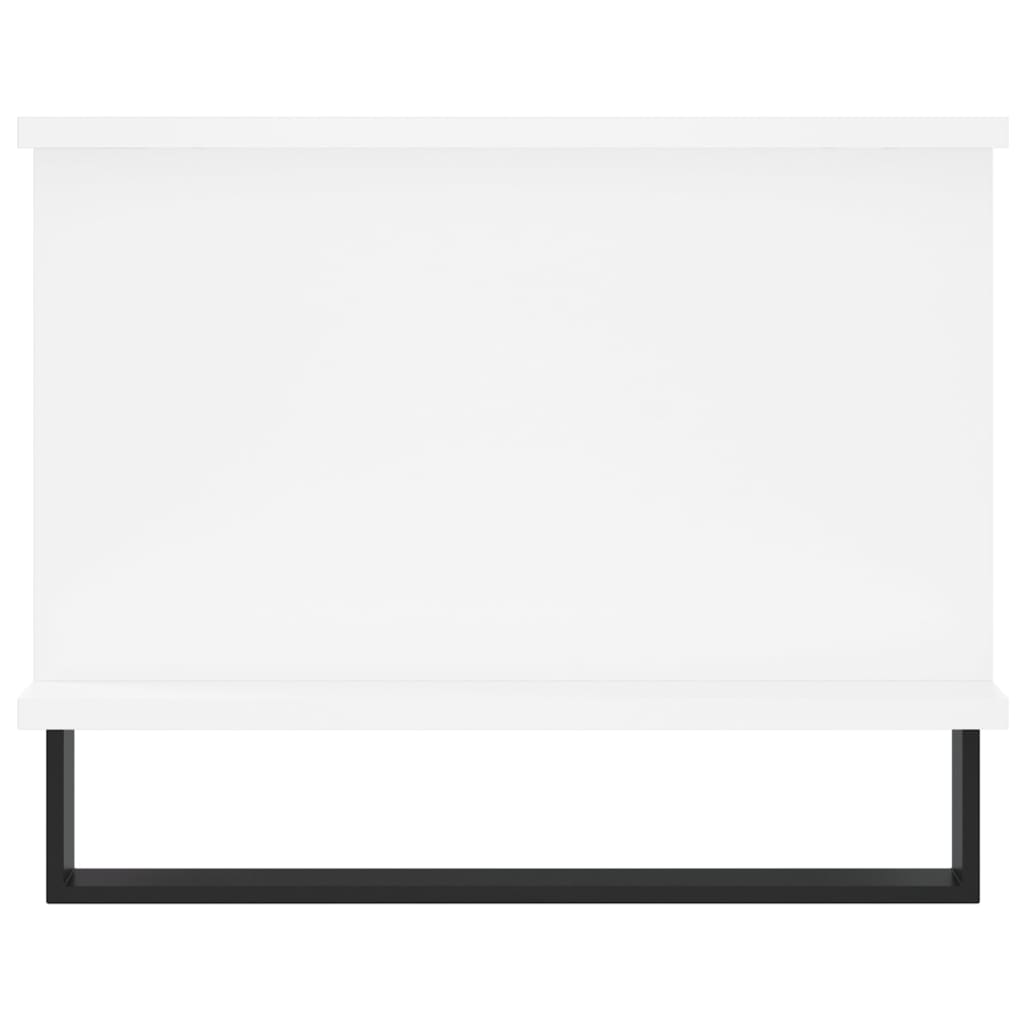 vidaXL Măsuță de cafea, alb, 90x50x40 cm, lemn prelucrat vidaXL Măsuță de cafea, alb, 90x50x40 cm, lemn prelucrat
