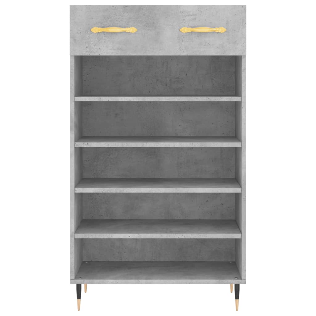 vidaXL Pantofar, gri beton, 60x35x105 cm, lemn compozit vidaXL Pantofar, gri beton, 60x35x105 cm, lemn compozit