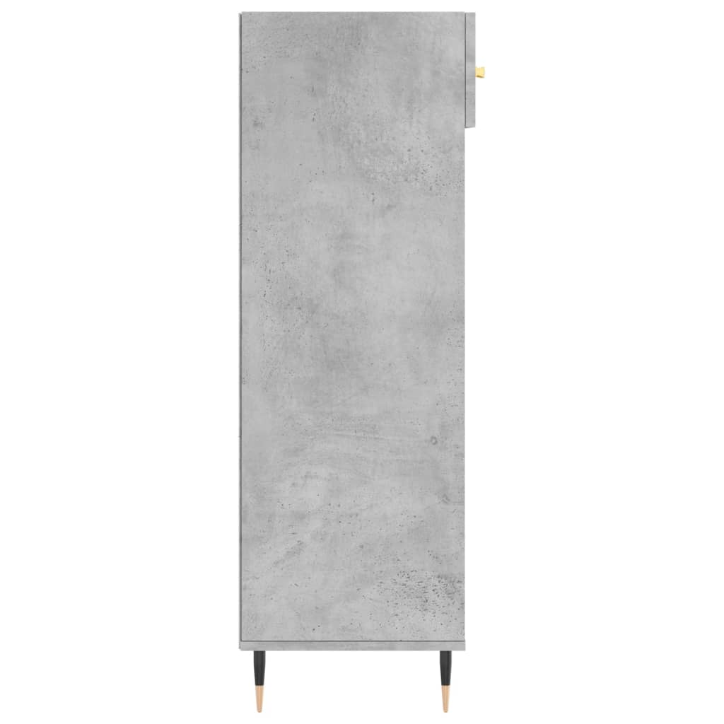 vidaXL Pantofar, gri beton, 60x35x105 cm, lemn compozit vidaXL Pantofar, gri beton, 60x35x105 cm, lemn compozit