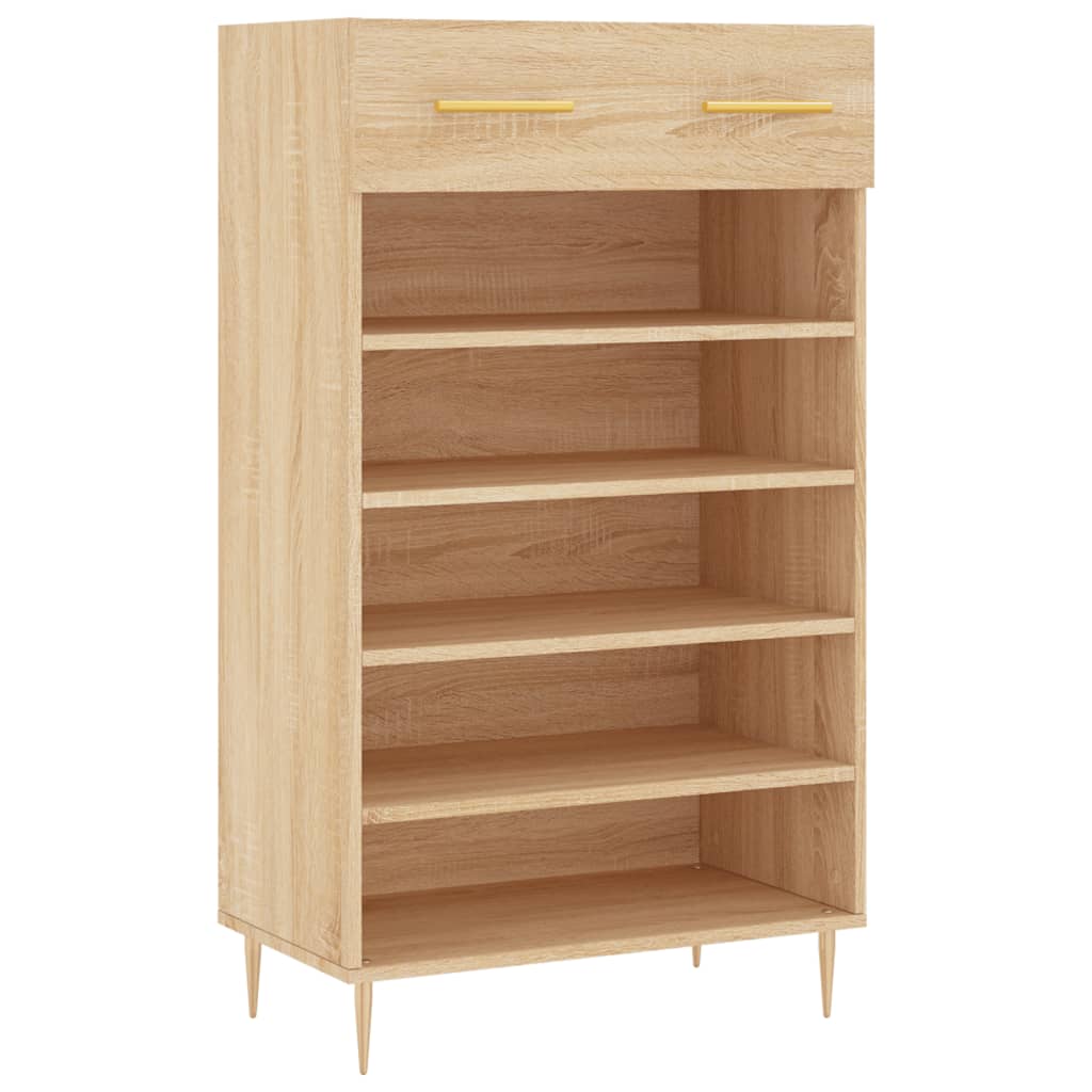 vidaXL Pantofar, stejar sonoma, 60x35x105 cm, lemn compozit