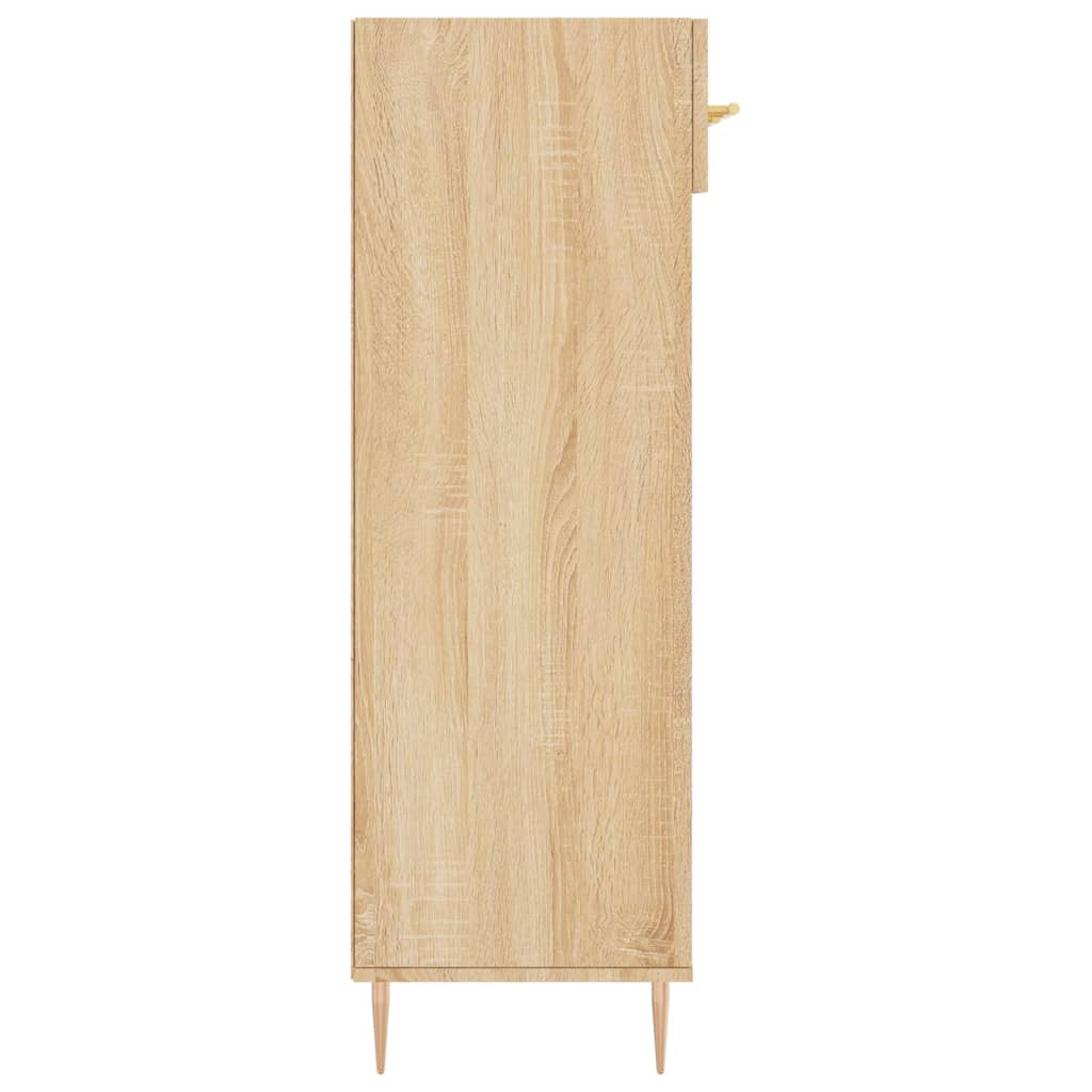 vidaXL Pantofar, stejar sonoma, 60x35x105 cm, lemn compozit