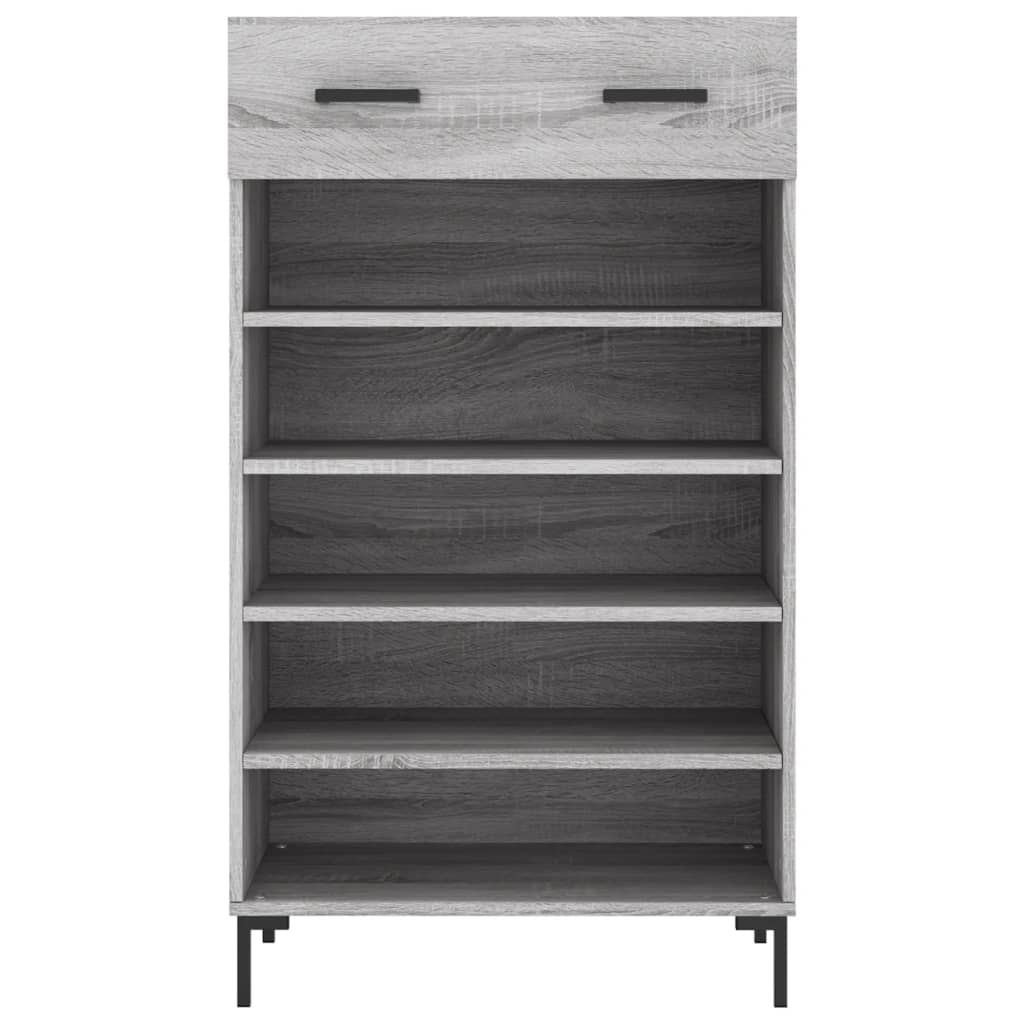 vidaXL Pantofar, gri sonoma, 60x35x105 cm, lemn prelucrat vidaXL Pantofar, gri sonoma, 60x35x105 cm, lemn prelucrat