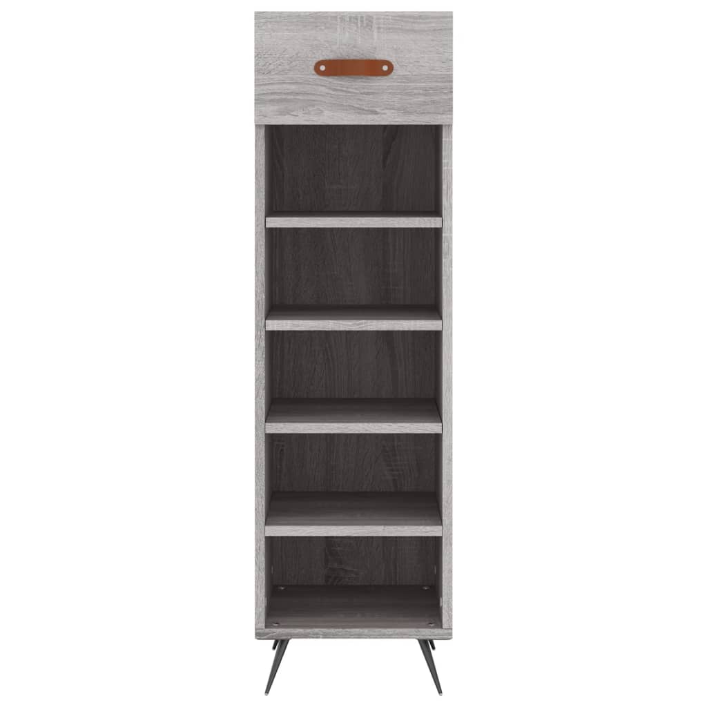 vidaXL Pantofar, gri sonoma, 30x35x105 cm, lemn compozit vidaXL Pantofar, gri sonoma, 30x35x105 cm, lemn compozit