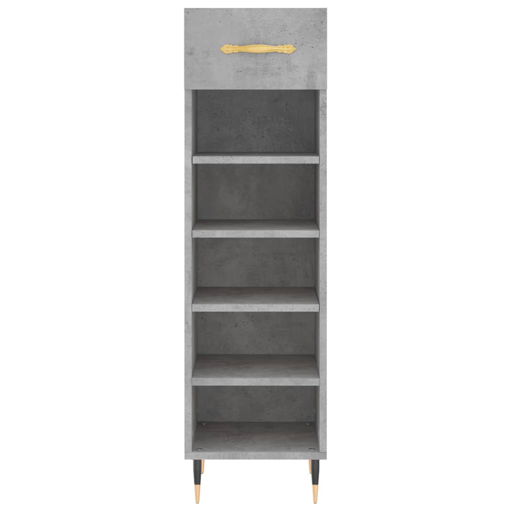vidaXL Pantofar, gri beton, 30x35x105 cm, lemn compozit vidaXL Pantofar, gri beton, 30x35x105 cm, lemn compozit