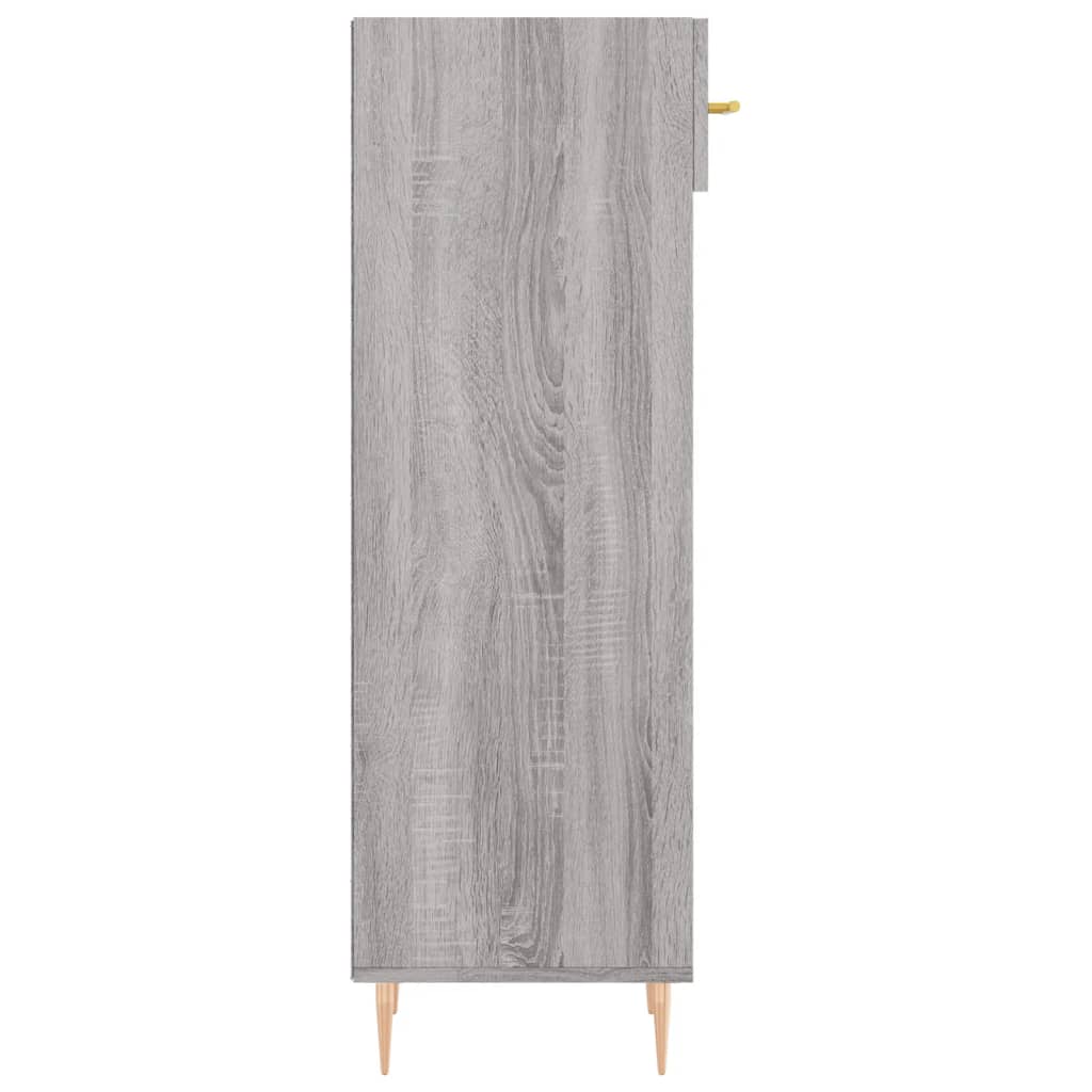 vidaXL Pantofar, gri sonoma, 30x35x105 cm, lemn compozit vidaXL Pantofar, gri sonoma, 30x35x105 cm, lemn compozit