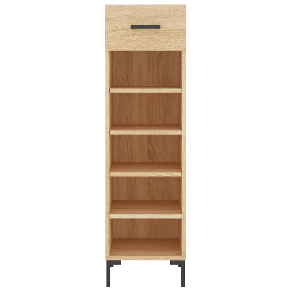 vidaXL Dulap de pantofi stejar Sonoma 30x35x105 cm lemn prelucrat vidaXL Dulap de pantofi stejar Sonoma 30x35x105 cm lemn prelucrat