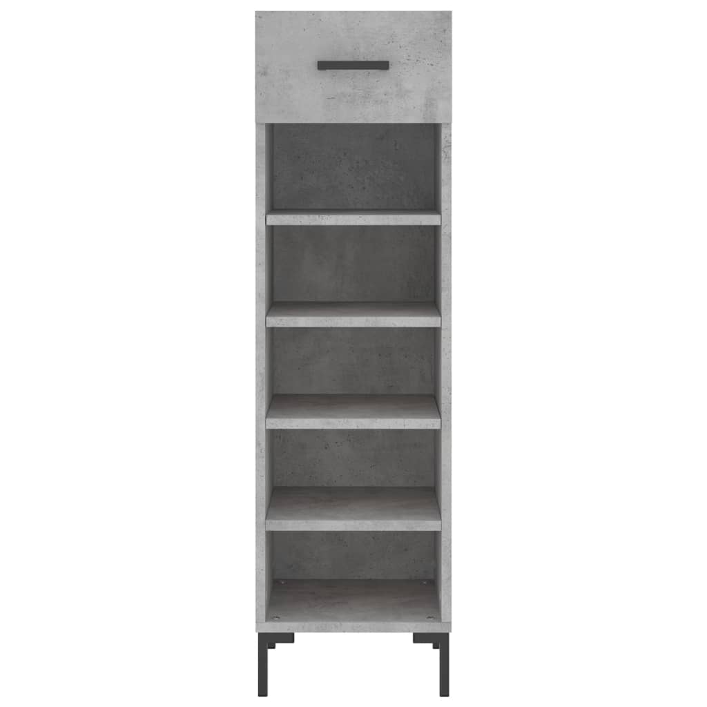 vidaXL Pantofar, gri beton, 30x35x105 cm, lemn compozit vidaXL Pantofar, gri beton, 30x35x105 cm, lemn compozit