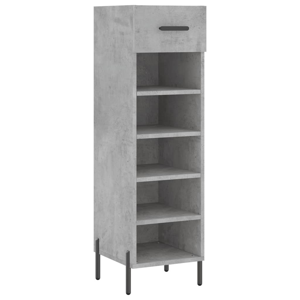 vidaXL Pantofar, gri beton, 30x35x105 cm, lemn compozit vidaXL Pantofar, gri beton, 30x35x105 cm, lemn compozit