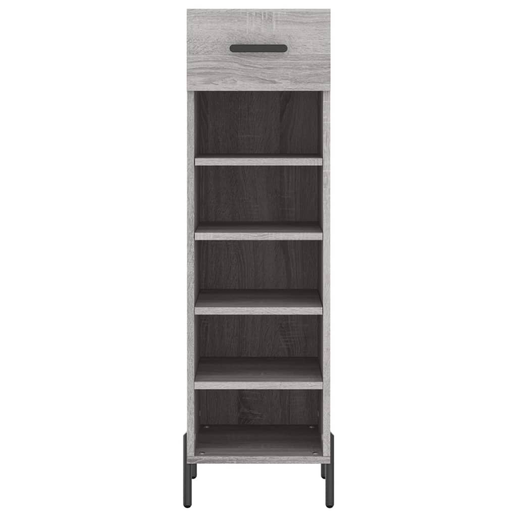 vidaXL Pantofar, gri sonoma, 30x35x105 cm, lemn compozit vidaXL Pantofar, gri sonoma, 30x35x105 cm, lemn compozit