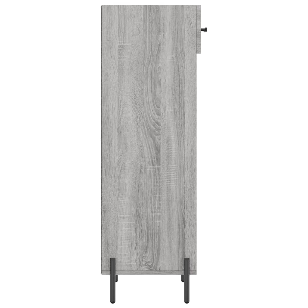 vidaXL Pantofar, gri sonoma, 30x35x105 cm, lemn compozit vidaXL Pantofar, gri sonoma, 30x35x105 cm, lemn compozit