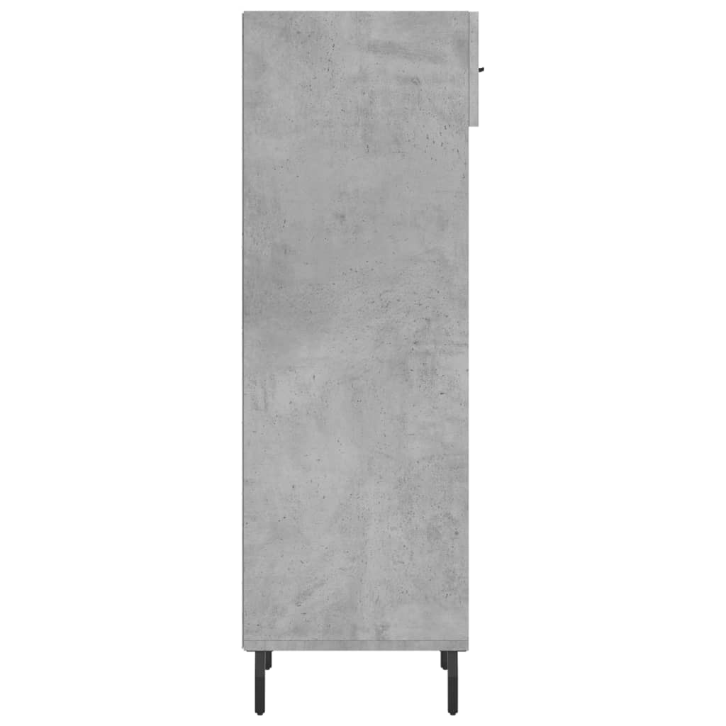 vidaXL Pantofar, gri beton, 30x35x105 cm, lemn compozit vidaXL Pantofar, gri beton, 30x35x105 cm, lemn compozit