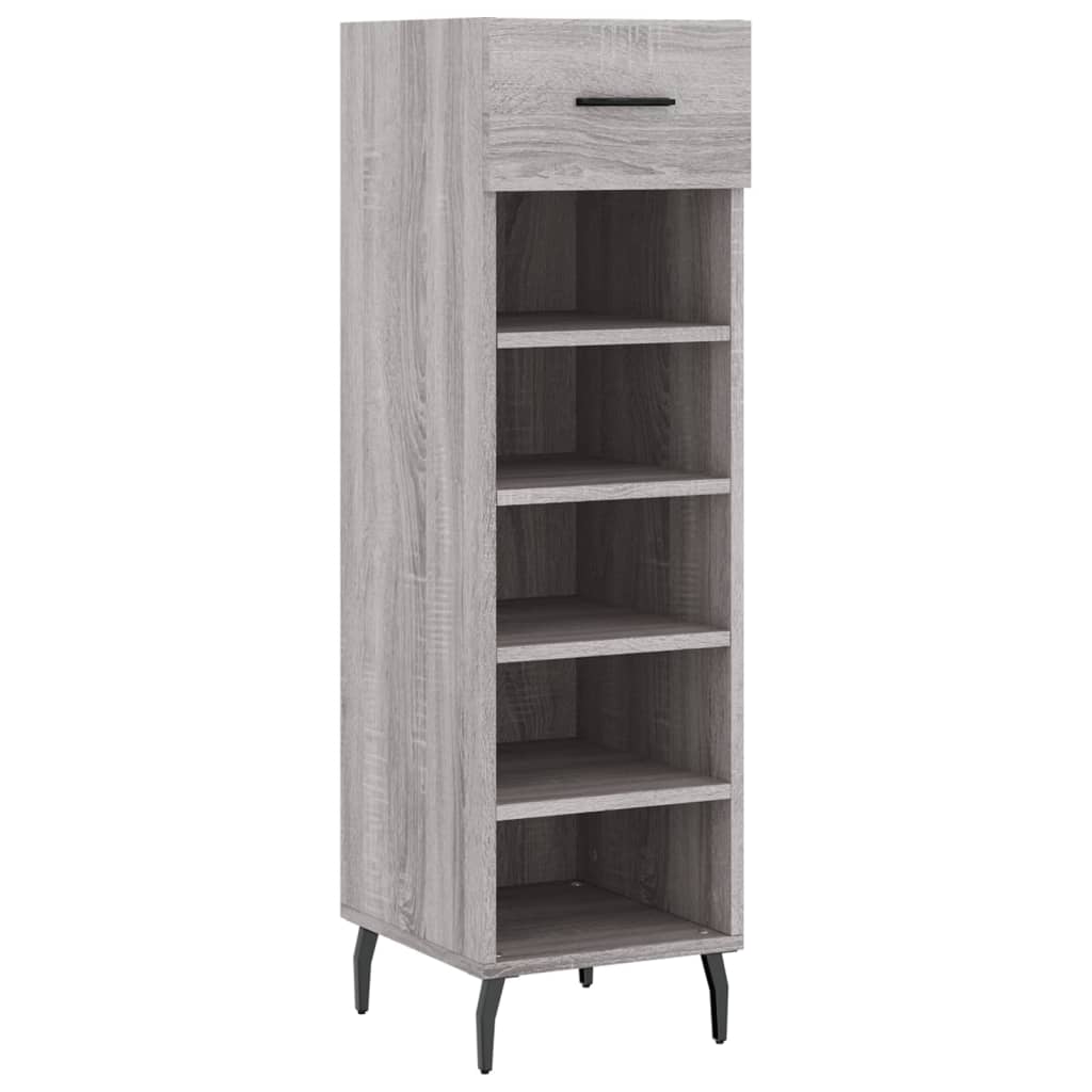 vidaXL Pantofar, gri sonoma, 30x35x105 cm, lemn compozit vidaXL Pantofar, gri sonoma, 30x35x105 cm, lemn compozit