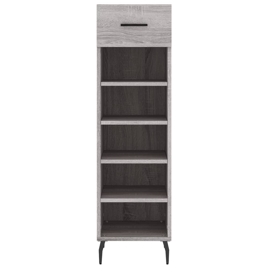 vidaXL Pantofar, gri sonoma, 30x35x105 cm, lemn compozit vidaXL Pantofar, gri sonoma, 30x35x105 cm, lemn compozit