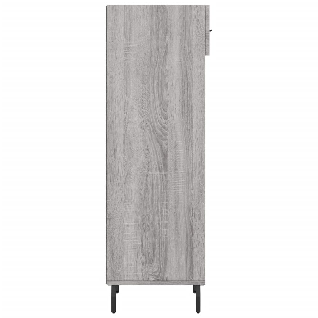 vidaXL Pantofar, gri sonoma, 30x35x105 cm, lemn compozit vidaXL Pantofar, gri sonoma, 30x35x105 cm, lemn compozit