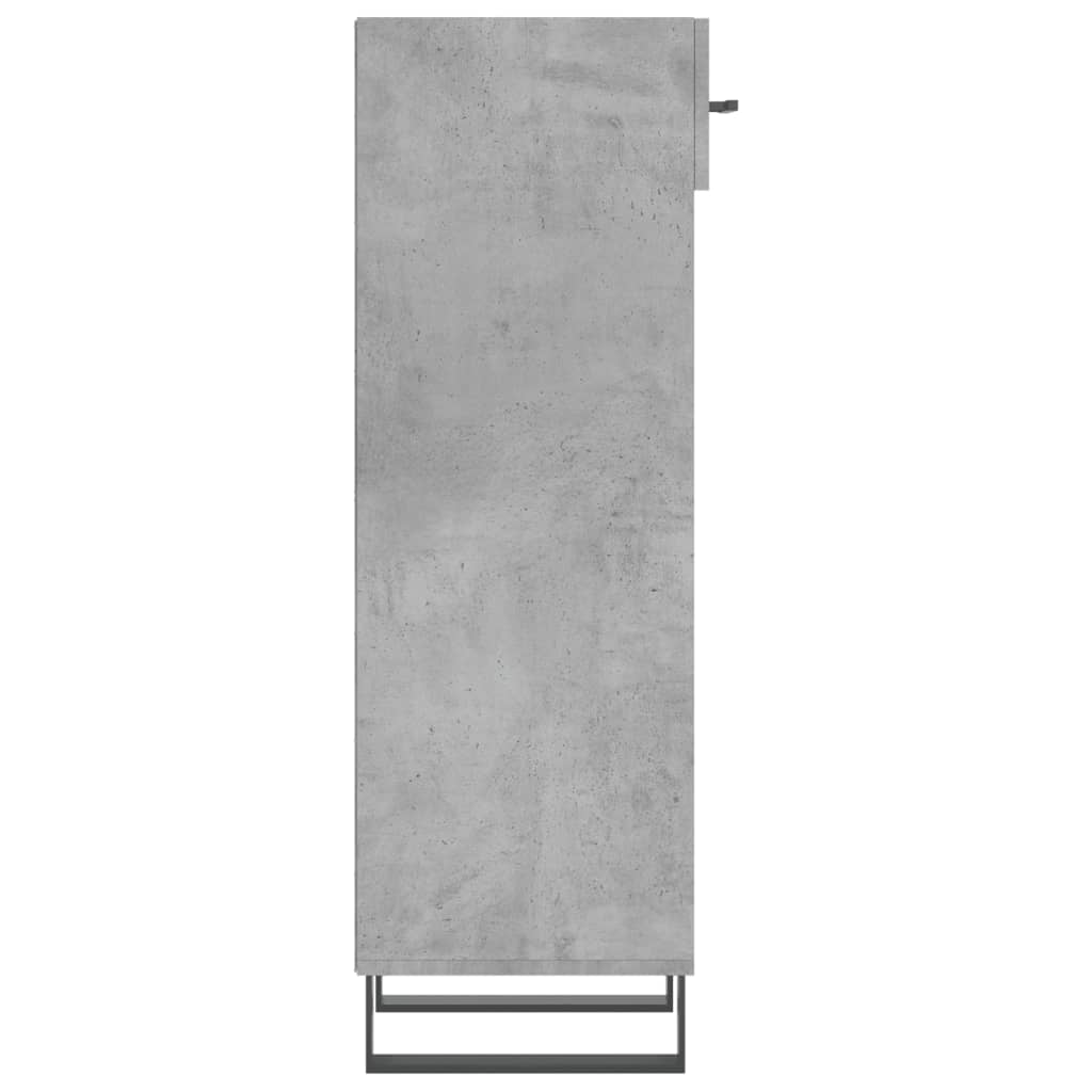 vidaXL Pantofar, gri beton, 30x35x105 cm, lemn compozit vidaXL Pantofar, gri beton, 30x35x105 cm, lemn compozit