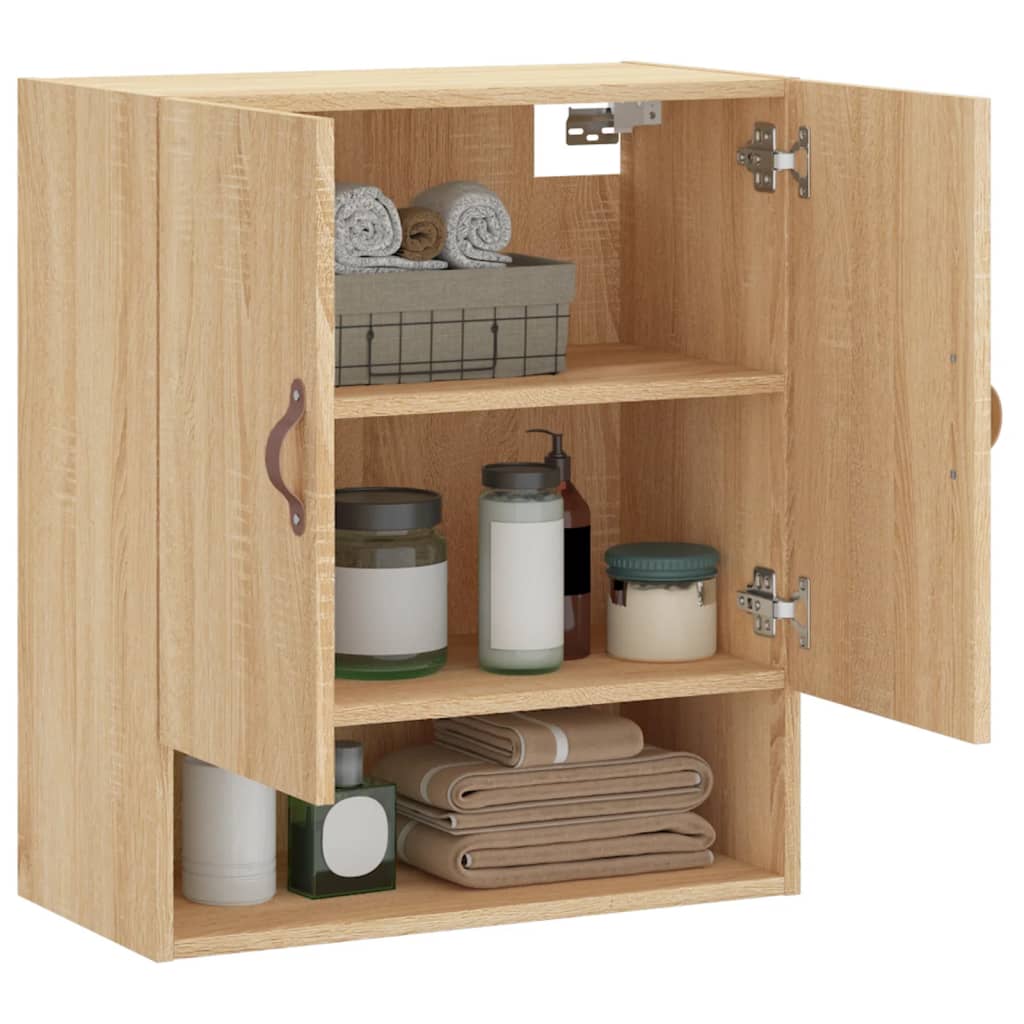vidaXL Dulap de perete, stejar sonoma, 60x31x70 cm, lemn compozit