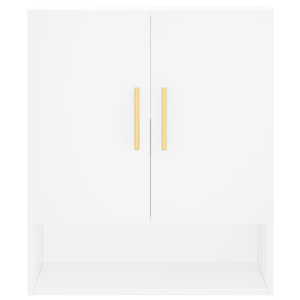 vidaXL Dulap de perete, alb, 60x31x70 cm, lemn compozit