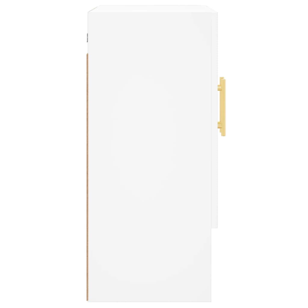 vidaXL Dulap de perete, alb, 60x31x70 cm, lemn compozit