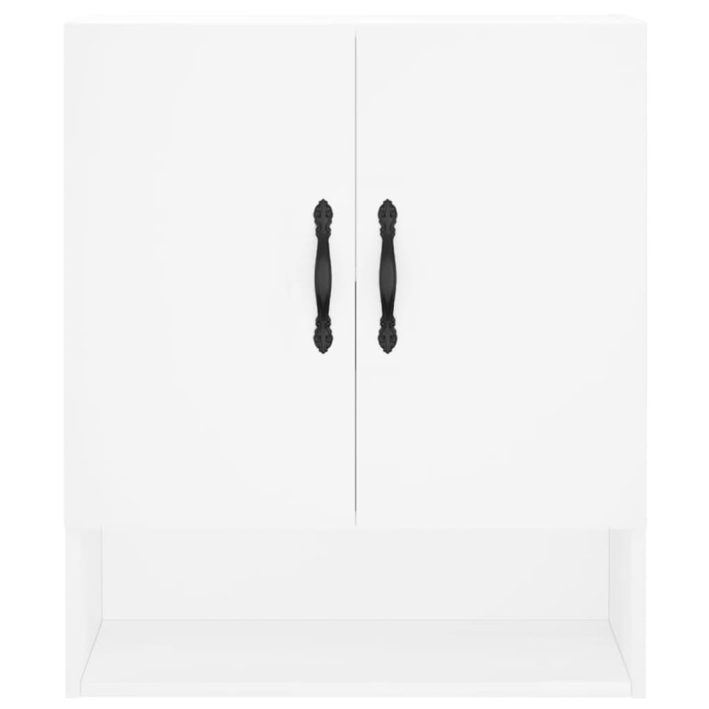 vidaXL Dulap de perete, alb, 60x31x70 cm, lemn compozit