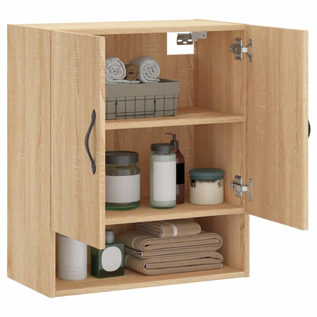 vidaXL Dulap de perete, stejar sonoma, 60x31x70 cm, lemn compozit