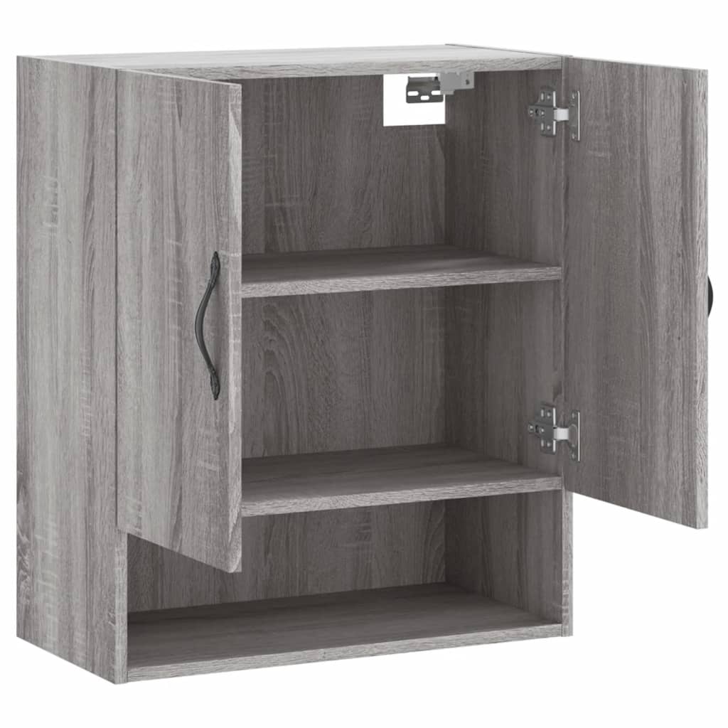 vidaXL Dulap de perete, gri sonoma, 60x31x70 cm, lemn compozit