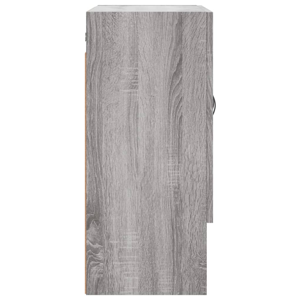 vidaXL Dulap de perete, gri sonoma, 60x31x70 cm, lemn compozit