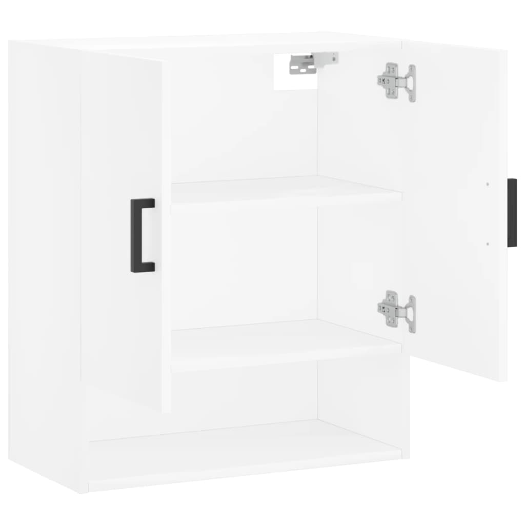vidaXL Dulap de perete, alb, 60x31x70 cm, lemn compozit