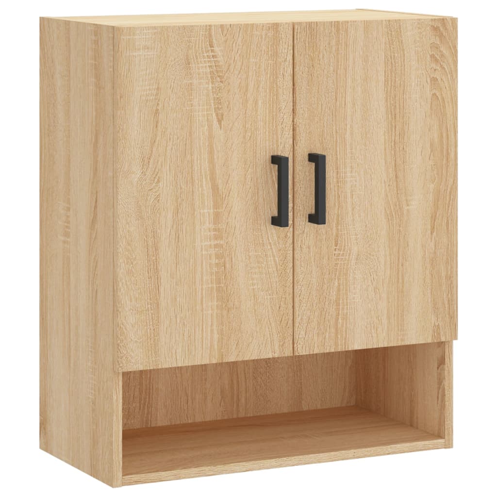 vidaXL Dulap de perete, stejar sonoma, 60x31x70 cm, lemn compozit vidaXL Dulap de perete, stejar sonoma, 60x31x70 cm, lemn compozit