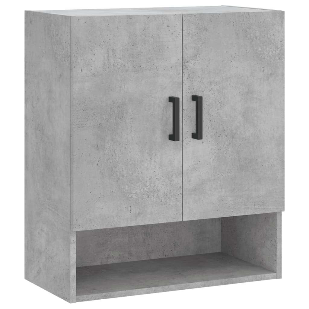 vidaXL Dulap de perete, gri beton, 60x31x70 cm, lemn compozit vidaXL Dulap de perete, gri beton, 60x31x70 cm, lemn compozit