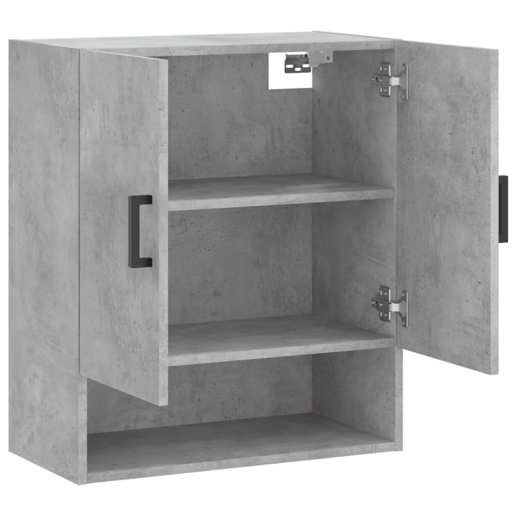 vidaXL Dulap de perete, gri beton, 60x31x70 cm, lemn compozit vidaXL Dulap de perete, gri beton, 60x31x70 cm, lemn compozit
