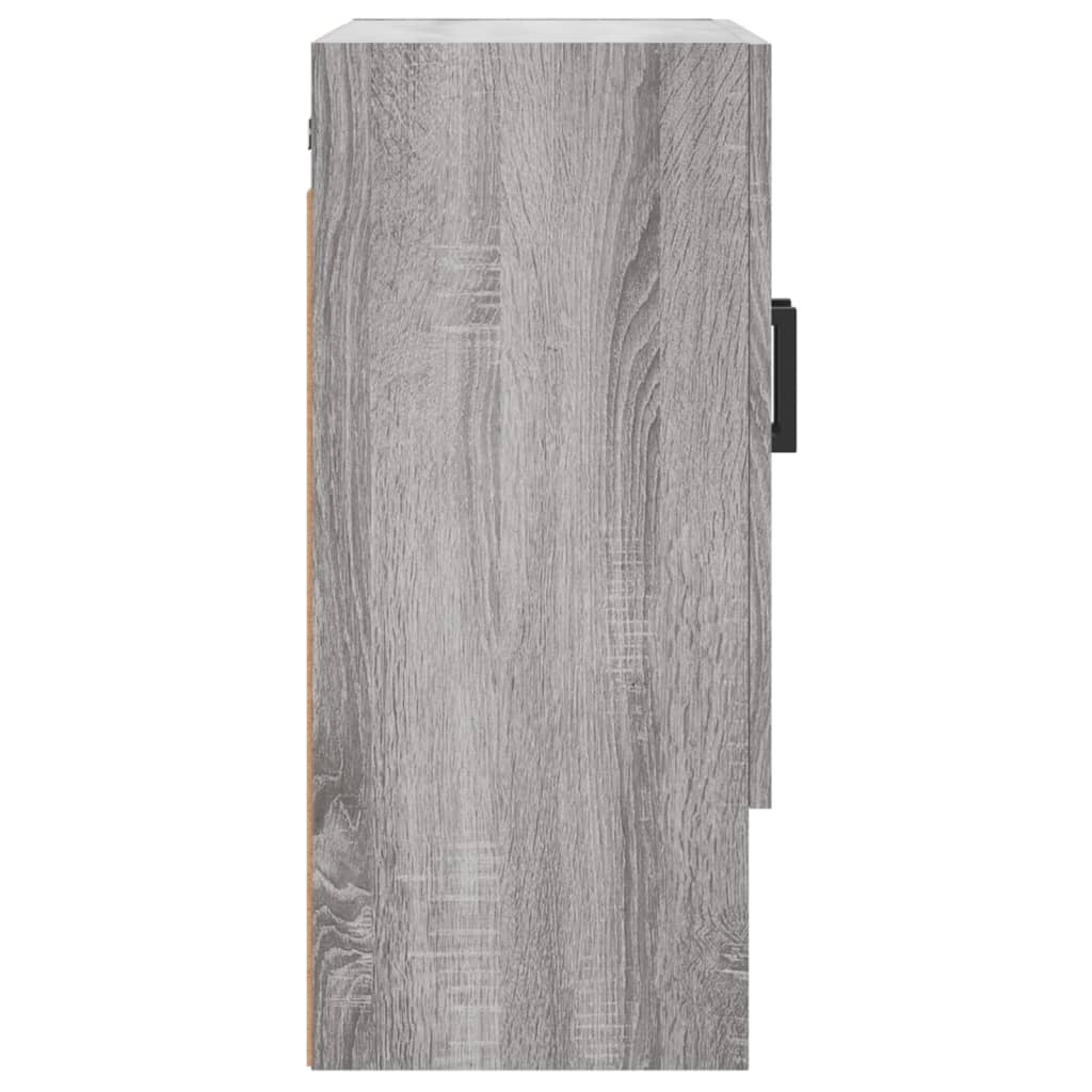 vidaXL Dulap de perete, gri sonoma, 60x31x70 cm, lemn compozit