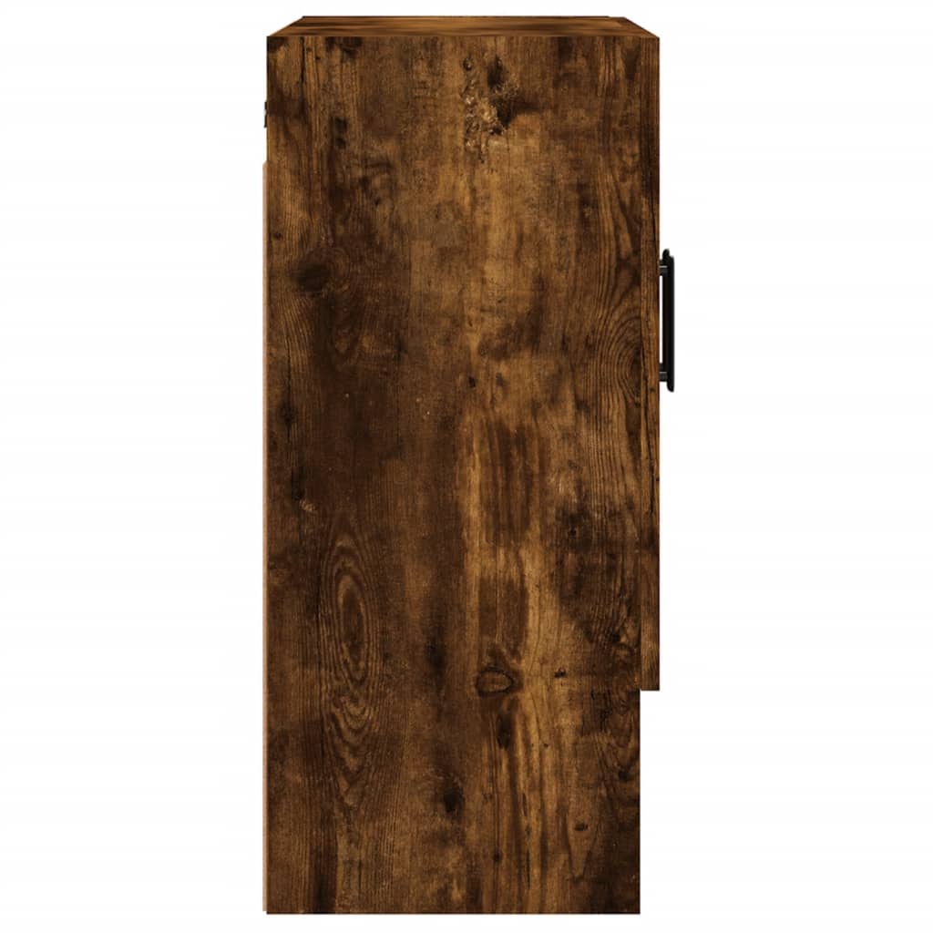 vidaXL Dulap de perete, stejar fumuriu, 60x31x70 cm, lemn compozit