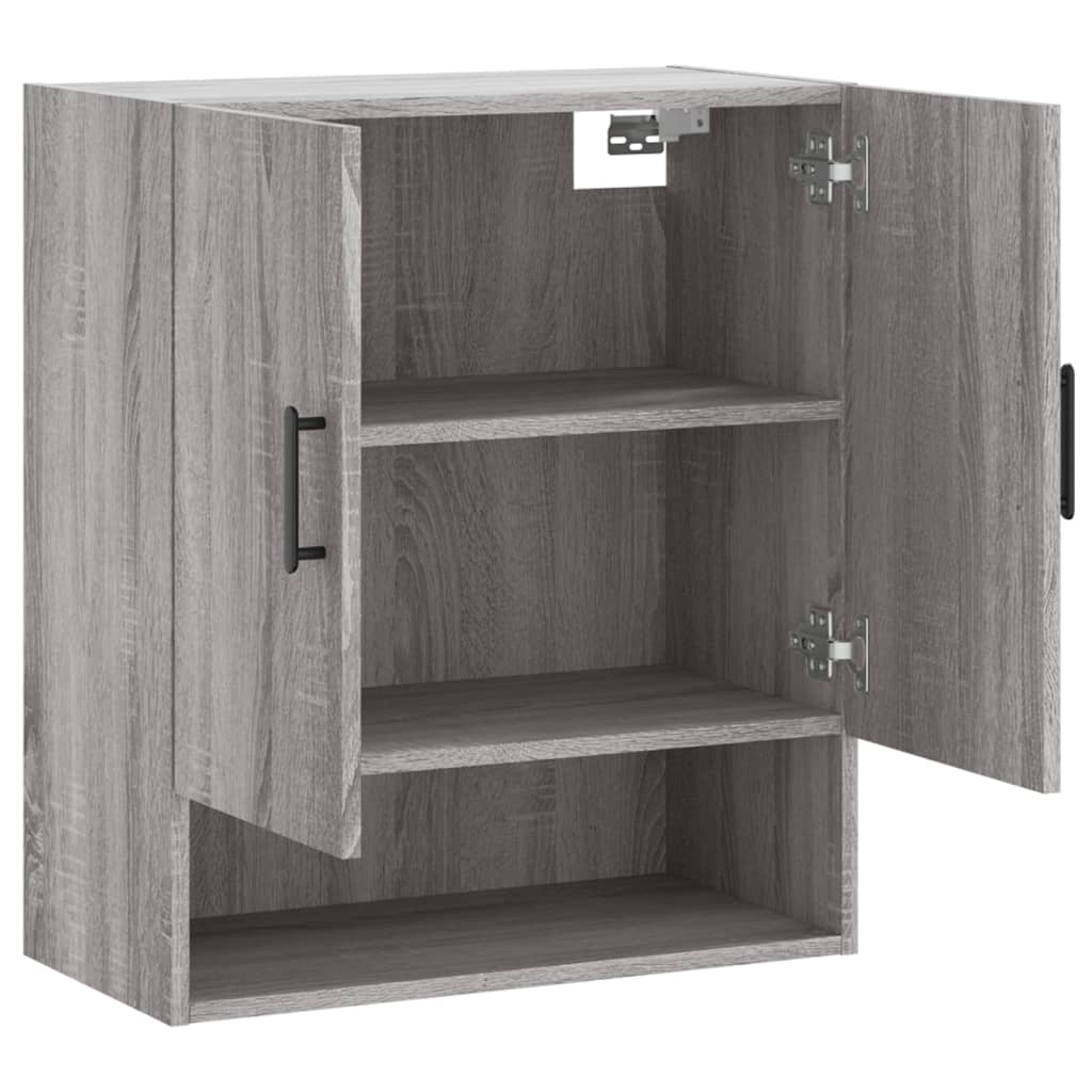 vidaXL Dulap de perete, gri sonoma, 60x31x70 cm, lemn compozit vidaXL Dulap de perete, gri sonoma, 60x31x70 cm, lemn compozit