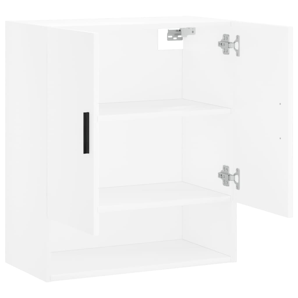 vidaXL Dulap de perete, alb, 60x31x70 cm, lemn compozit