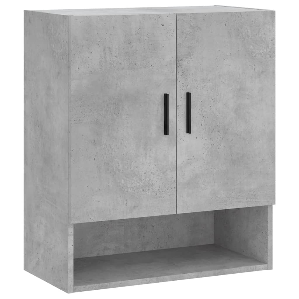 vidaXL Dulap de perete, gri beton, 60x31x70 cm, lemn compozit vidaXL Dulap de perete, gri beton, 60x31x70 cm, lemn compozit
