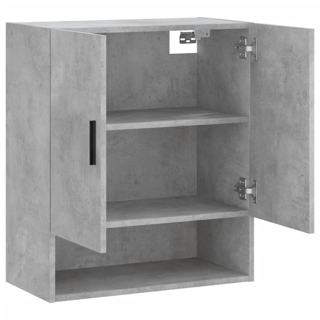 vidaXL Dulap de perete, gri beton, 60x31x70 cm, lemn compozit vidaXL Dulap de perete, gri beton, 60x31x70 cm, lemn compozit