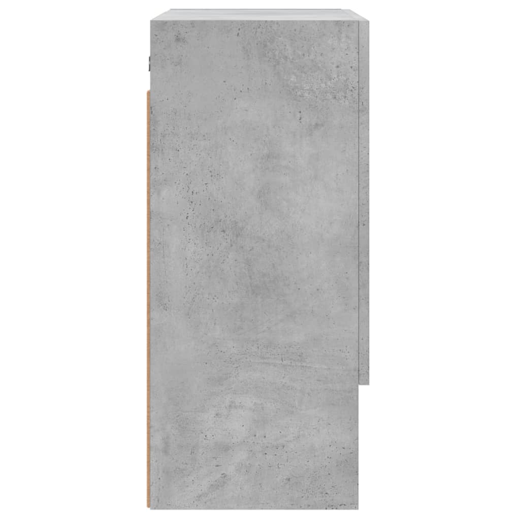 vidaXL Dulap de perete, gri beton, 60x31x70 cm, lemn compozit vidaXL Dulap de perete, gri beton, 60x31x70 cm, lemn compozit