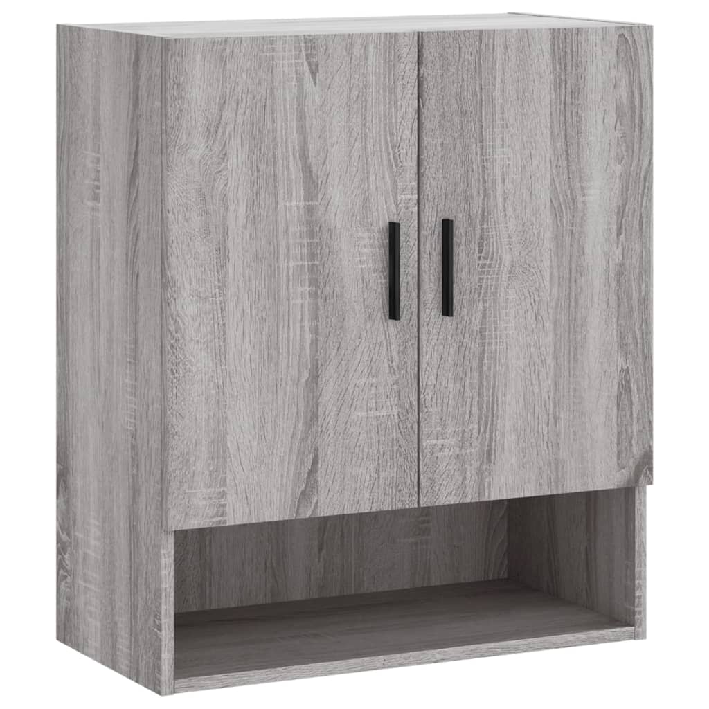 vidaXL Dulap de perete, gri sonoma, 60x31x70 cm, lemn compozit vidaXL Dulap de perete, gri sonoma, 60x31x70 cm, lemn compozit