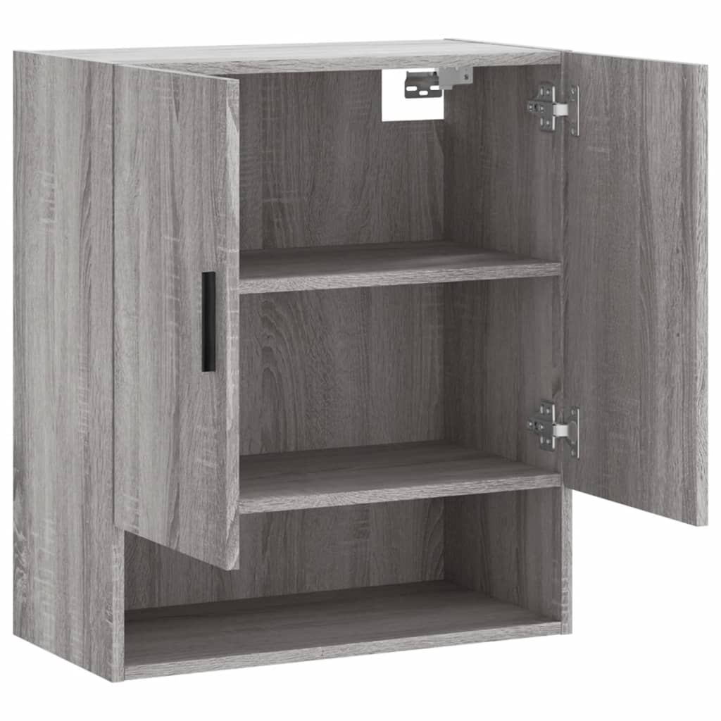vidaXL Dulap de perete, gri sonoma, 60x31x70 cm, lemn compozit vidaXL Dulap de perete, gri sonoma, 60x31x70 cm, lemn compozit