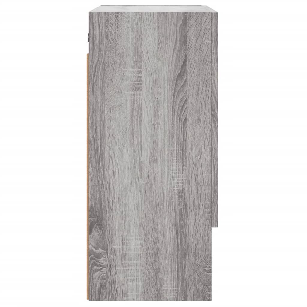 vidaXL Dulap de perete, gri sonoma, 60x31x70 cm, lemn compozit vidaXL Dulap de perete, gri sonoma, 60x31x70 cm, lemn compozit