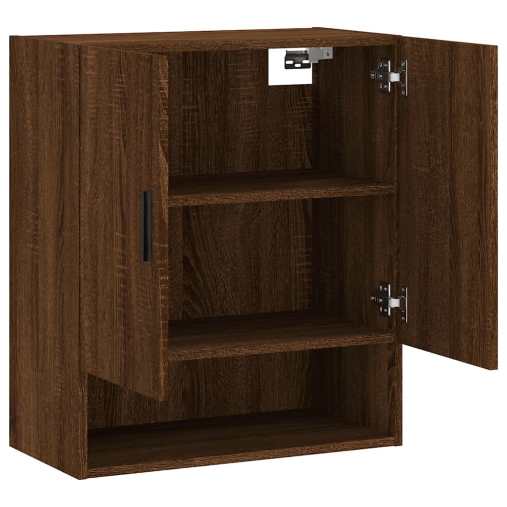 vidaXL Dulap de perete, stejar maro, 60x31x70 cm, lemn compozit