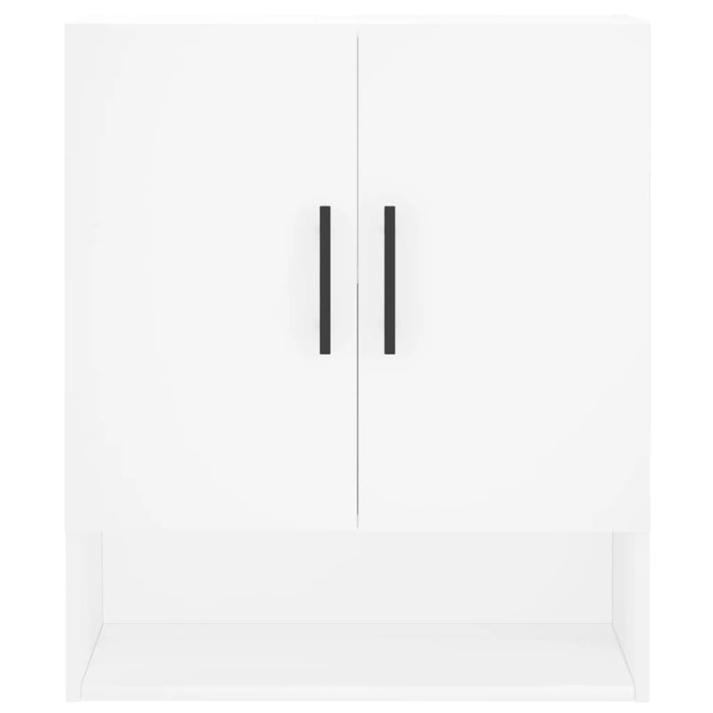 vidaXL Dulap de perete, alb, 60x31x70 cm, lemn compozit