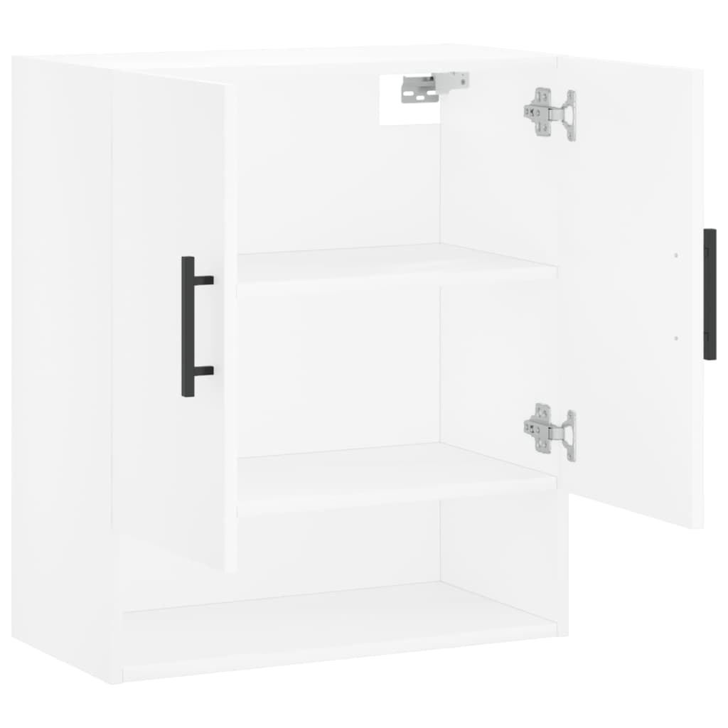 vidaXL Dulap de perete, alb, 60x31x70 cm, lemn compozit