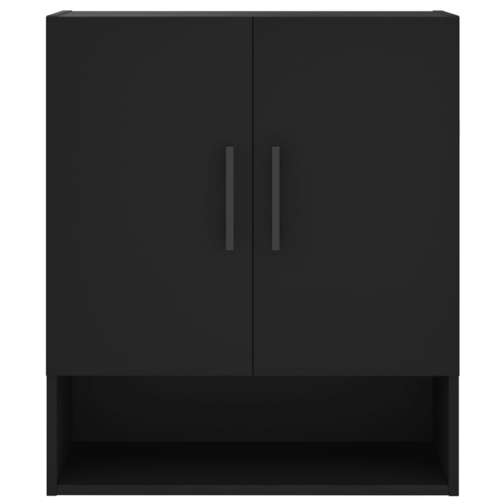 vidaXL Dulap de perete, negru, 60x31x70 cm, lemn compozit