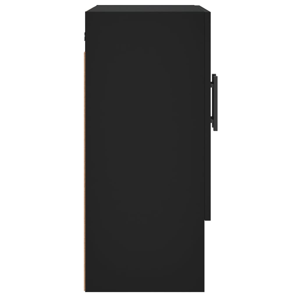 vidaXL Dulap de perete, negru, 60x31x70 cm, lemn compozit