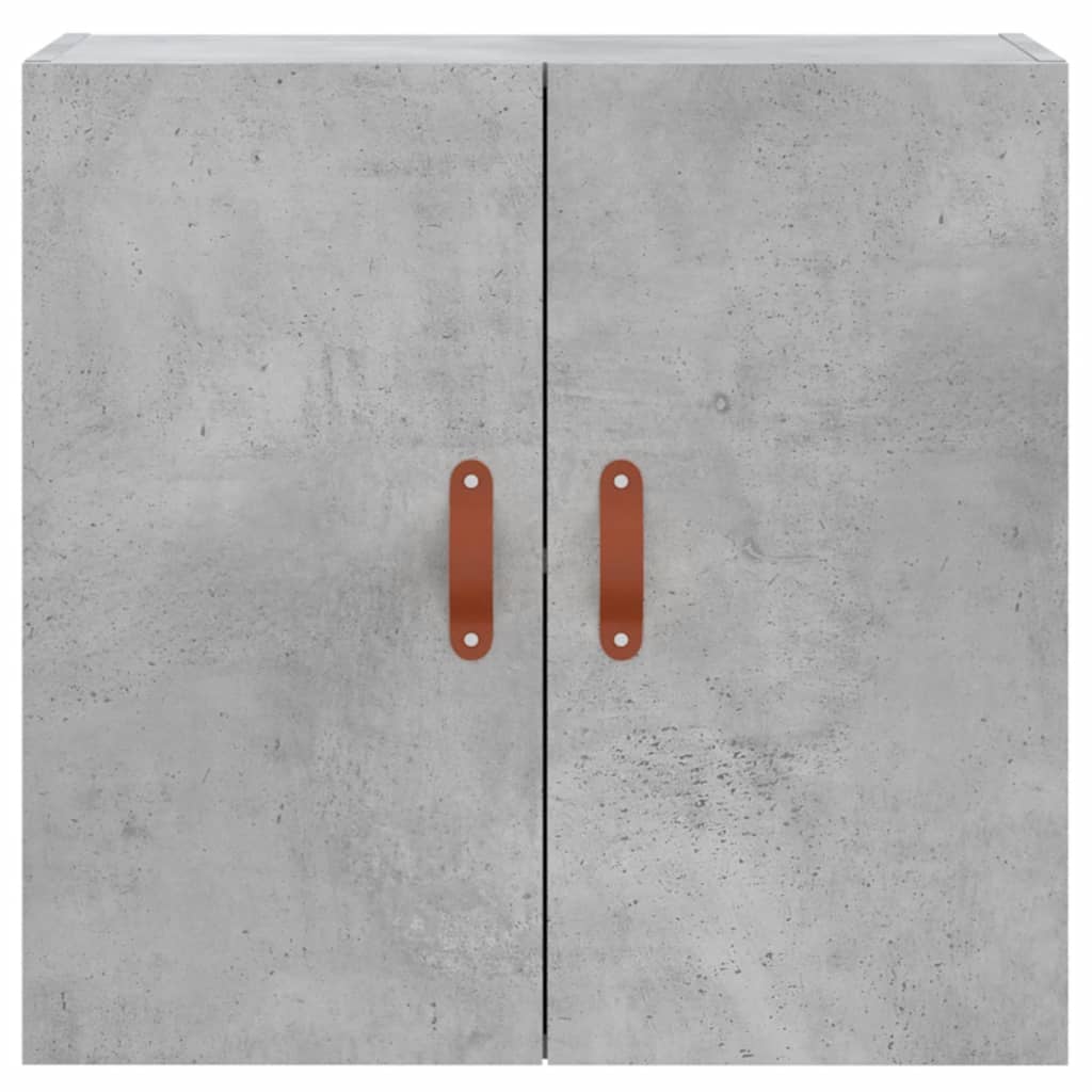 vidaXL Dulap de perete, gri beton, 60x31x60 cm, lemn compozit