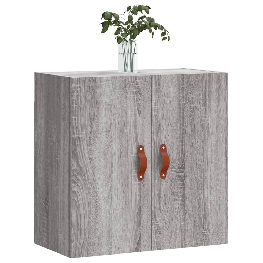 vidaXL Dulap de perete, gri sonoma, 60x31x60 cm, lemn compozit